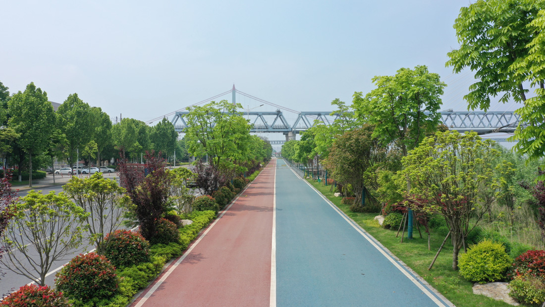 沿江环湖生态廊道